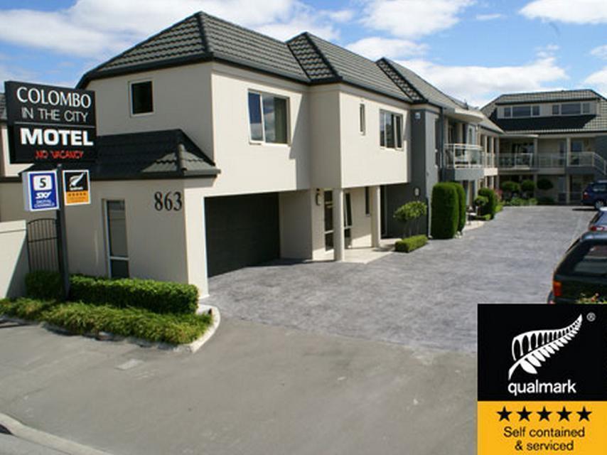 Colombo In The City Christchurch Exteriér fotografie Colombo in the City Motel